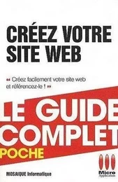 GUIDE COMPLET POCHE CREEZ VOTRE SITE WEB