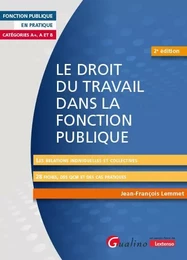 Le droit du travail dans la fonction publique