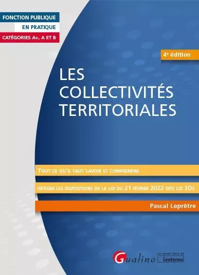 Les collectivités territoriales - Pascal Leprêtre - GUALINO