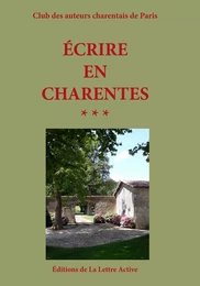 Ecrire en Charentes