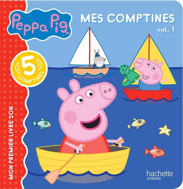 Peppa Pig - Comptines Vol 1 -  - HACHETTE JEUN.