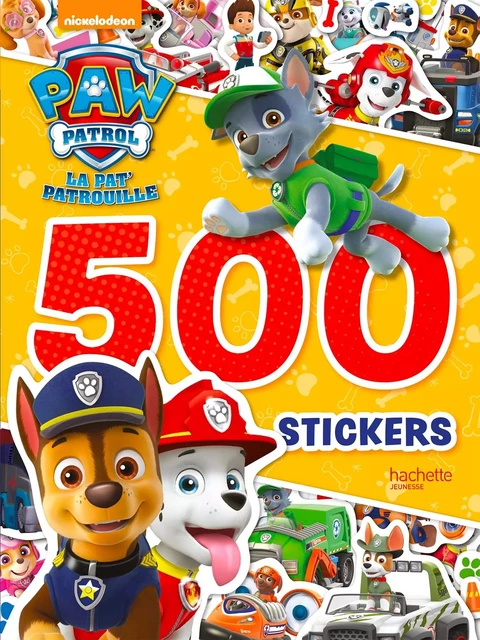 Paw Patrol-La Pat'Patrouille - 500 stickers -  - HACHETTE JEUN.