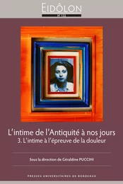 L’intime de l’Antiquité à nos jours