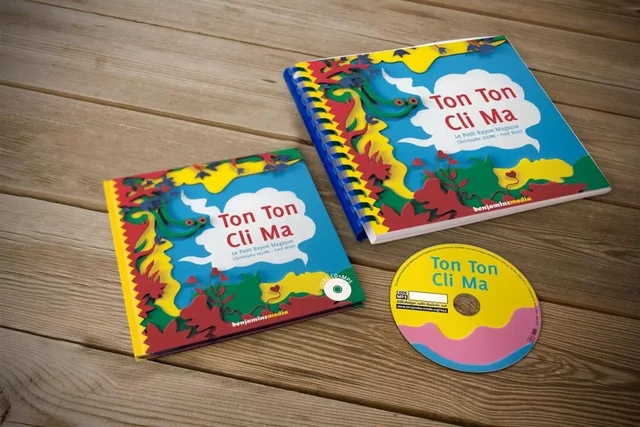 Ton Ton Cli Ma -  livre CD MP3 + braille et gros caractères -  - BENJAMINS MEDIA