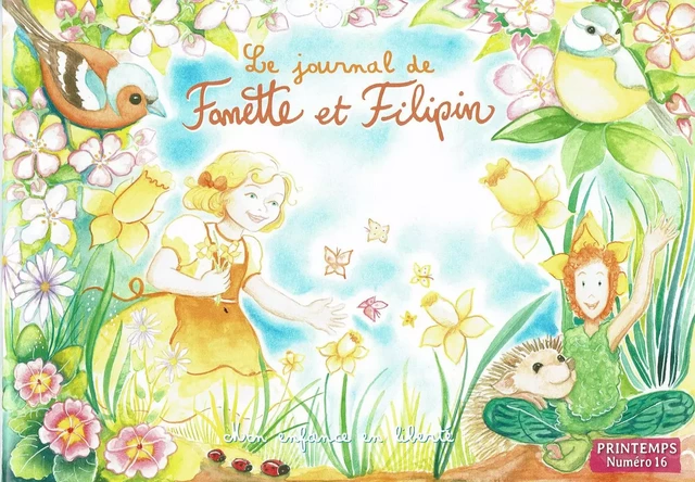 Fanette et Filipin N°16 Printemps -  Collectif - BELLE EMERAUDE