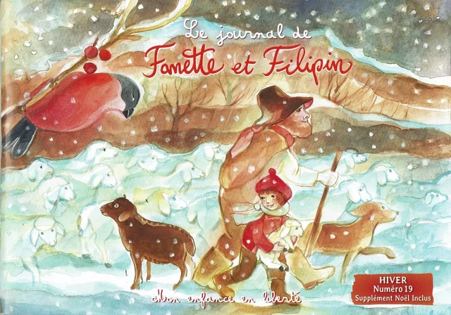 Fanette et Filipin N°19 hiver -  Collectif - BELLE EMERAUDE