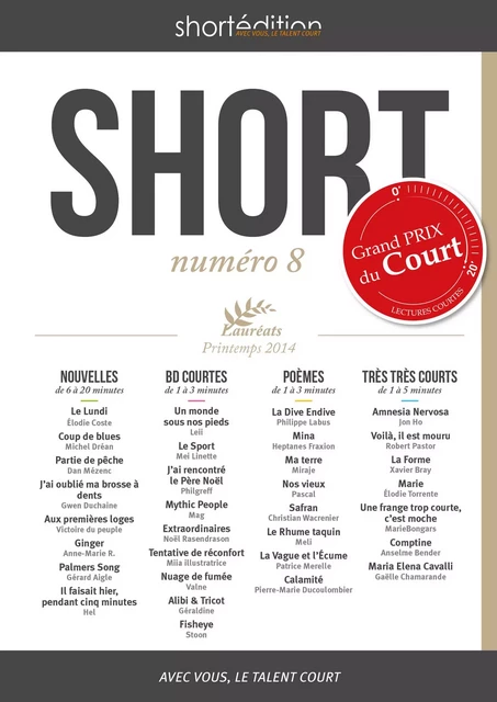 Short 8 - Collectif d'auteurs - SHORT