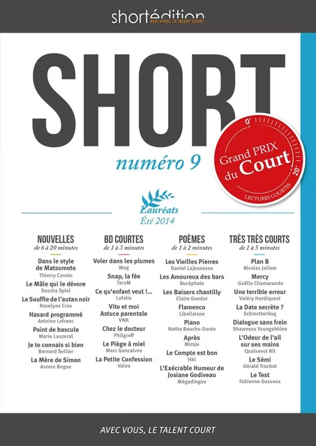 Short 9 - Collectif d'auteurs - SHORT