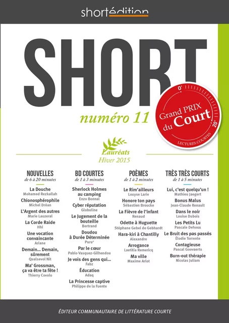 Short 11 - Collectif d'auteurs - SHORT