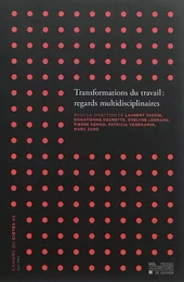 TRANSFORMATIONS DU TRAVAIL : REGARDS MULTIDISCIPLINAIRES