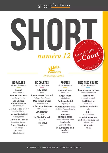 Short 12 - Collectif d'auteurs - SHORT