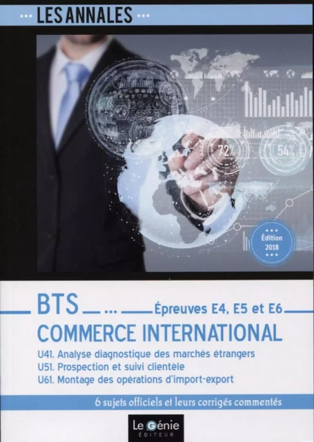 BTS Commerce international - Épreuves E4, E5 et E6 - Sabine Inard - GENIE GLACIERS