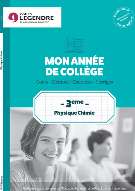 Mon année de collège 3ème  - Physique Chimie  -  Lambert - EDICOLE