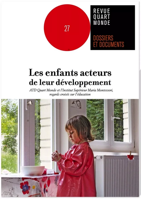 Les enfants acteurs de leur développement - D. Vandaele (coord.) - QUART MONDE