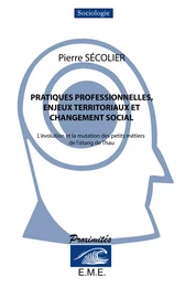 Pratiques professionnelles, enjeux territoriaux et changement social