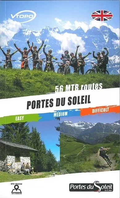 PORTES DU SOLEIL ENGLISH BOOKS 56 MTB ROUTES -  - VTOPO