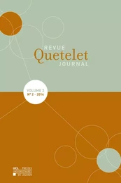 REVUE QUETELET - VOLUME 2 - N 2 -2014