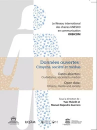 DONNEES OUVERTES. CITOYENS, SOCIETE ET MEDIAS