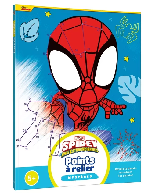 SPIDEY ET SES AMIS EXTRAORDINAIRES - Points à relier mystères (5+) - MARVEL -  - DISNEY HACHETTE