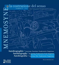 Mnemosyne o la costruzione del senso n° 13 – 2020