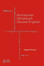 KONTRASTIVES WORTERBUCH DEUTSCH-ENGLISCH