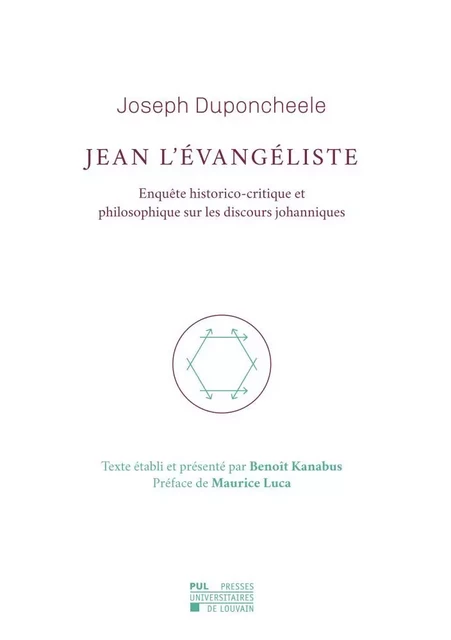 Jean l'Évangéliste - Joseph Duponcheele - PU LOUVAIN