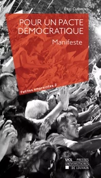 POUR UN PACTE DEMOCRATIQUE. MANIFESTE