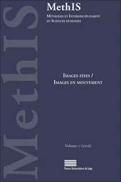 METHIS, VOL. 5/2016. IMAGES FIXES / IMAGES EN MOUVEMENT