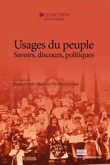 Usages du peuple - savoirs, discours, politiques -  - PULG