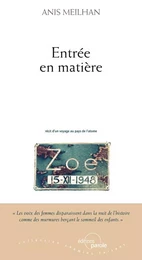 ENTRÉE EN MATIÈRE