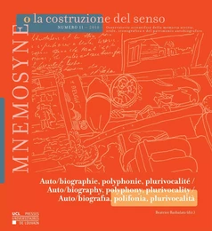 MNEMOSYNE O LA COSTRUZIONE DEL SENSO 11/2018