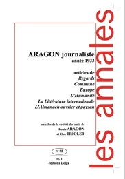 Aragon journaliste