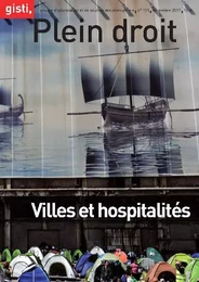 Villes et hospitalités