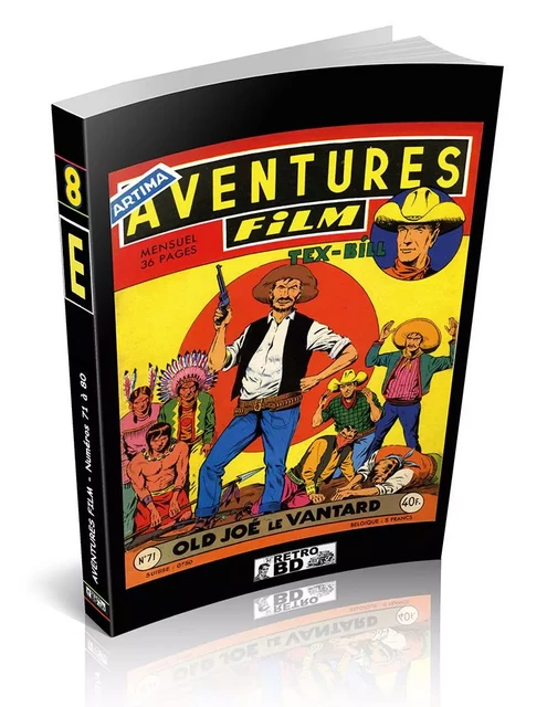 Intégrale Aventures Film Vol 08 - Numéros 71 à 80 - Roger Melliès - RETROBD