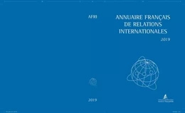 Annuaire francais de relations internationales 2019