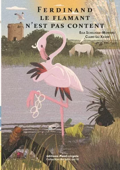 Ferdinand le flamant n'est pas content - Elsa Schellhase Monteiro - POINT VIRGULE