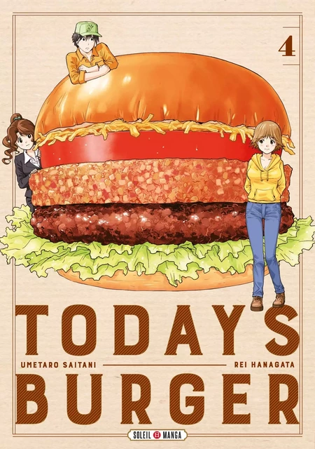 Today's Burger T04 -  HANAGATA - SOLEIL