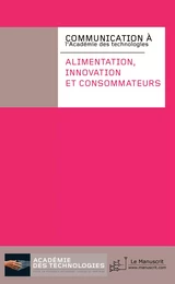 Alimentation, innovation et consommateurs