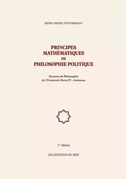 Principes mathématiques de philosophie politique