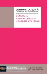 L'énergie hydroélectrique et l'énergie éolienne