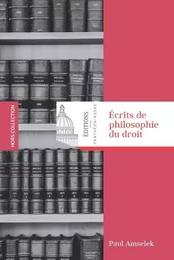 Écrits de philosophie du droit