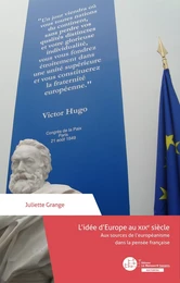 L'idée d'Europe au XIXe siècle