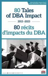 80 Tales of DBA Impact et#8211; 80 récits d'impacts du DBA