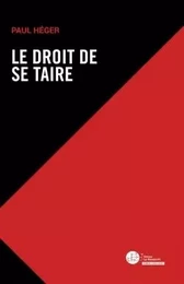 Le droit de se taire