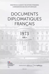 Documents diplomatiques français