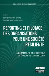 Reporting et pilotage des organisations pour une société résiliente