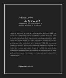 Du Fictif au réel - Dix essais sur le Pop art anglais et le Nouveau Brutalisme en architecture