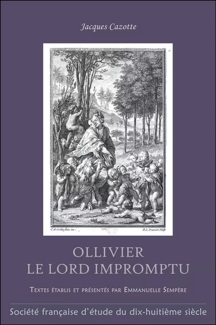 Ollivier - Jacques Cazotte - Société française du 18ème siècle