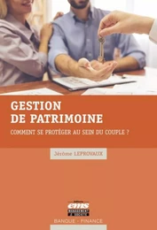 Gestion de patrimoine