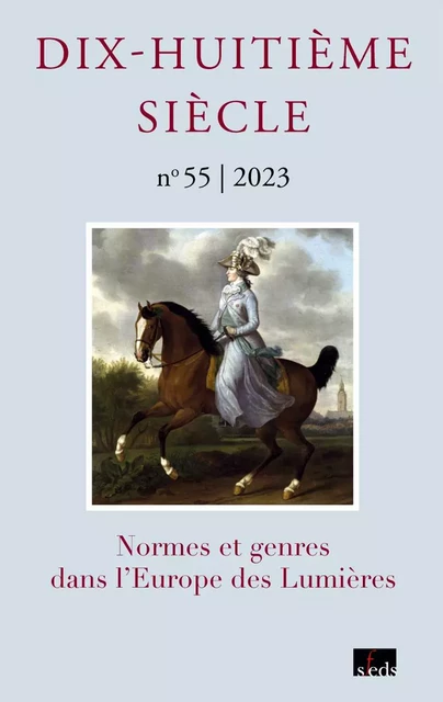 Normes et genres dans l'Europe des Lumières -  - Société Française d’Étude du Dix-Huitième Siècle